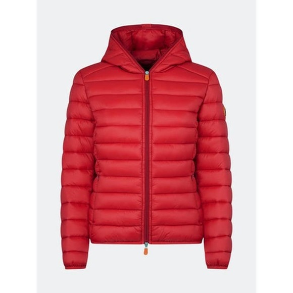 SAVE THE DUCK woman's red light weight packable puffer jacket - Picture 12 of 12